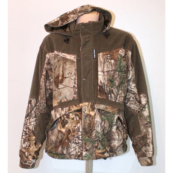 Rivers West Artemis RealTree Xtra Advanced Waterproof Fleece Camo Jacket Men’s L - Picture 1 of 16